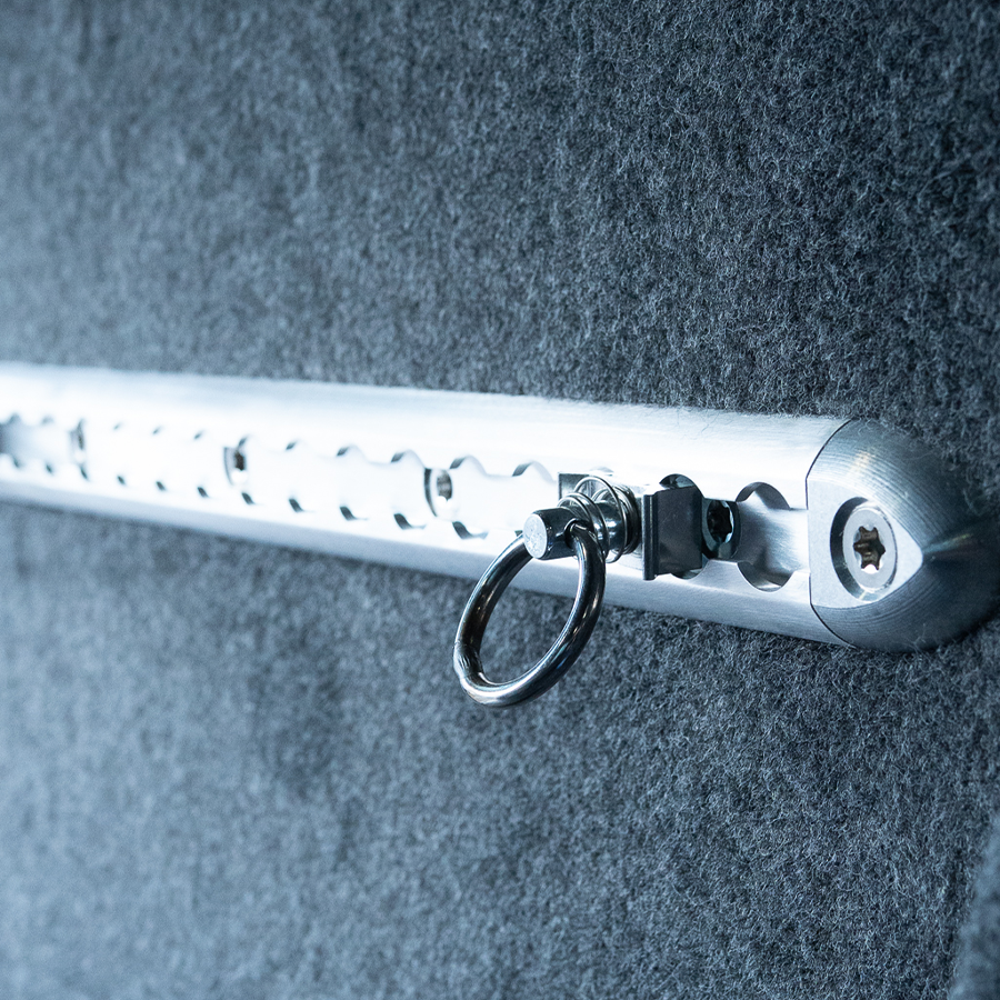 L Track Surface Mounted Rail