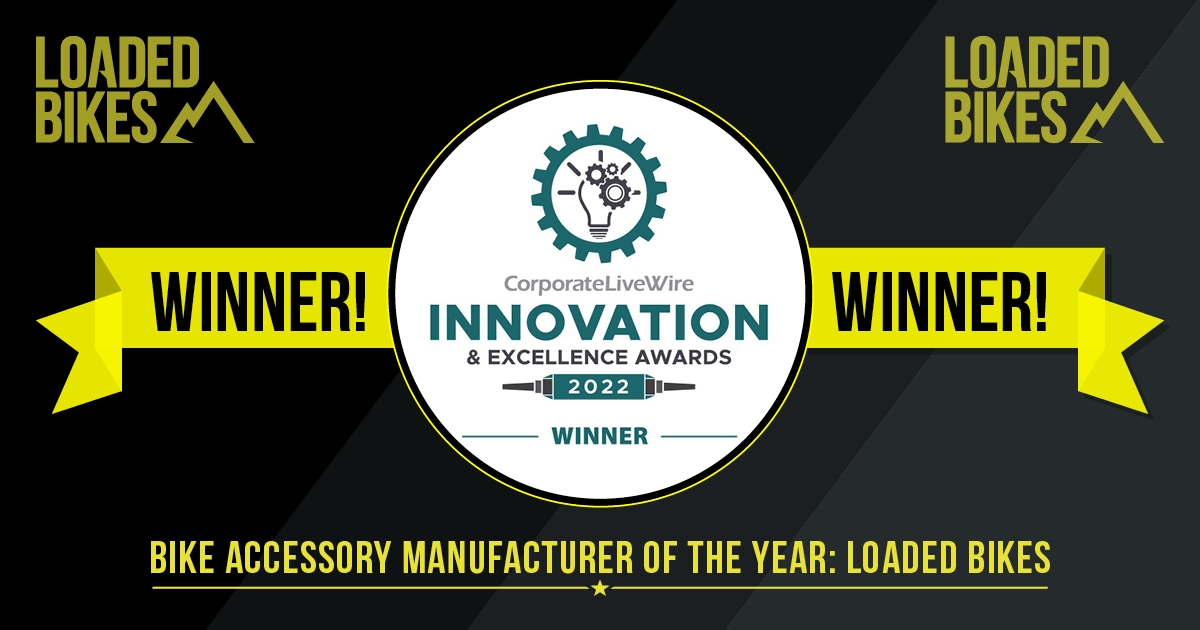 Loaded Bikes innovation and excellence award socials