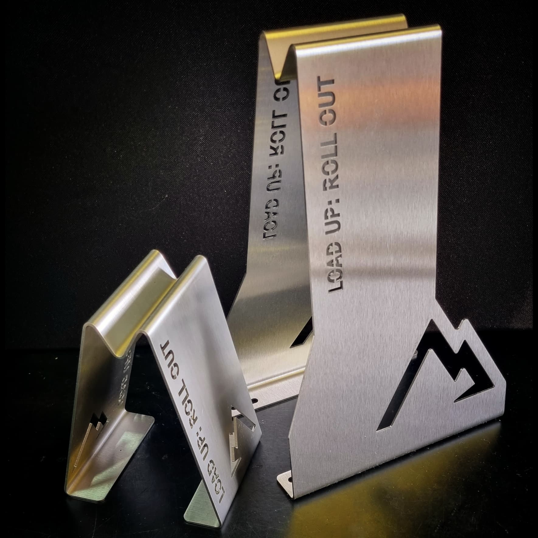 through axle bike rack