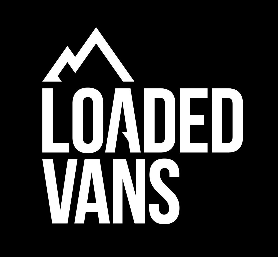 Loaded Vans logo 2 white